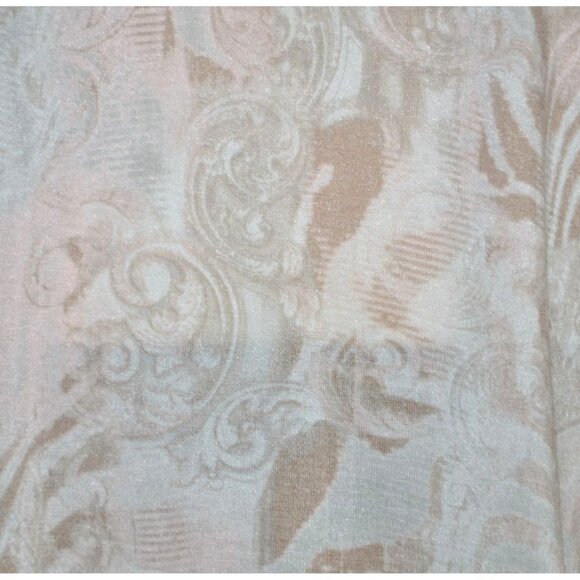 NWT Chico's CoziSoft Neutral Short Sleeve Blouse T-Shirt Top Size 2 US L - Picture 8 of 12